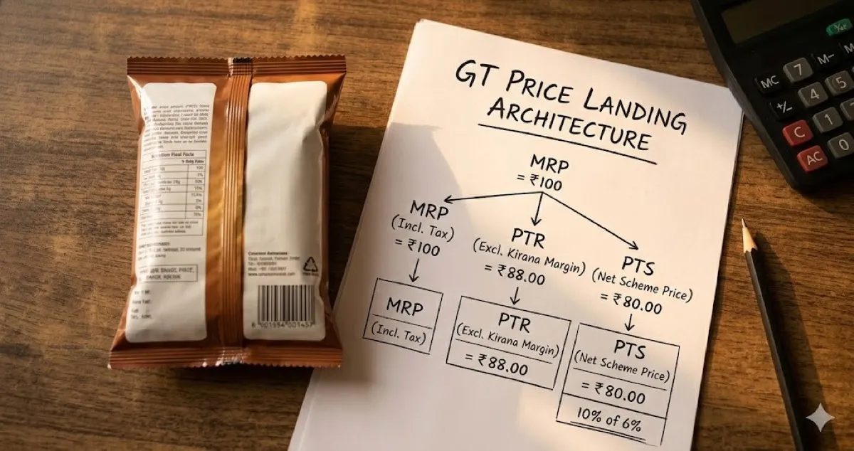 GT Pricing Architecture Explained: MRP, PTR, PTS, Schemes