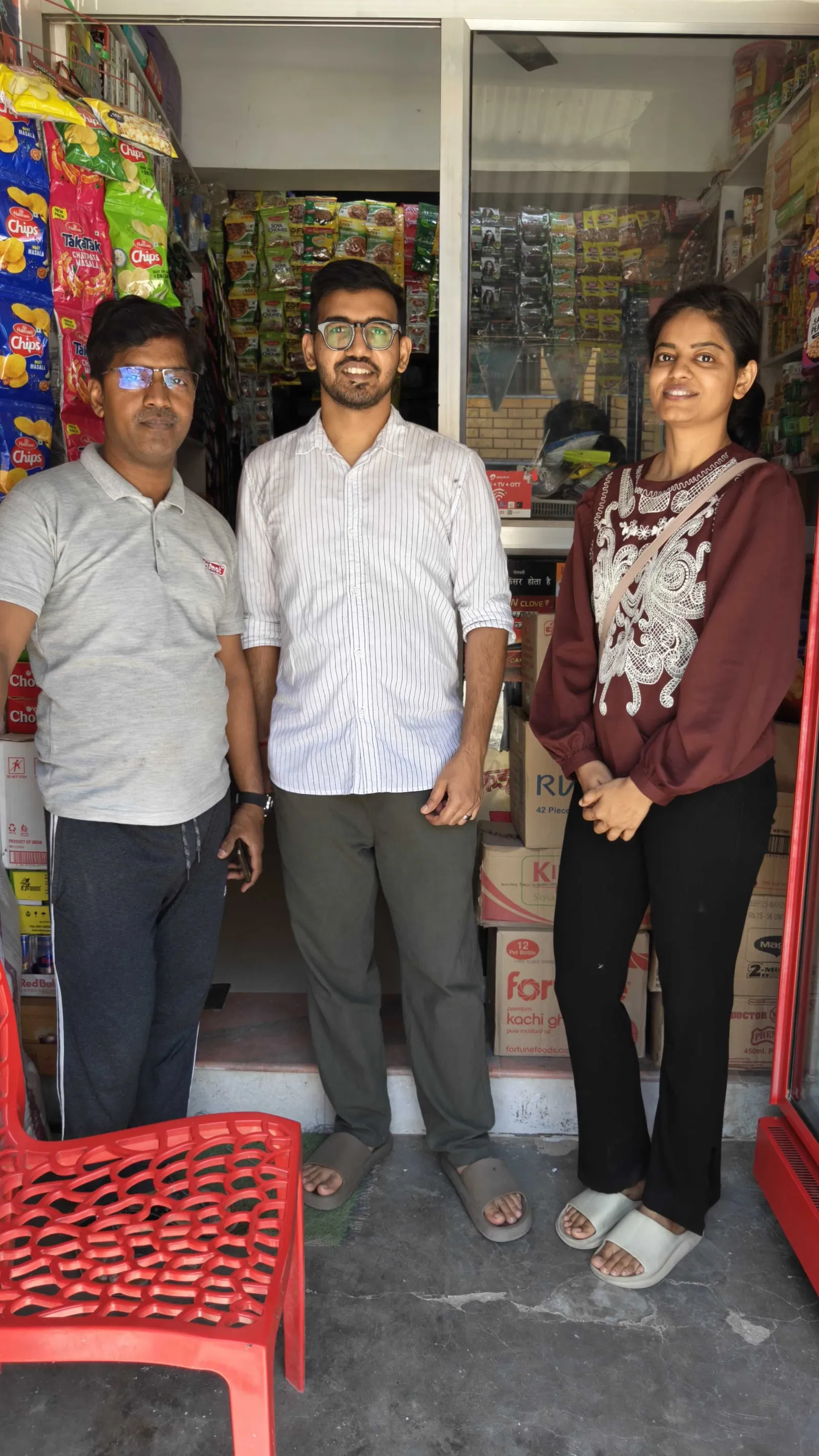 UP market visit