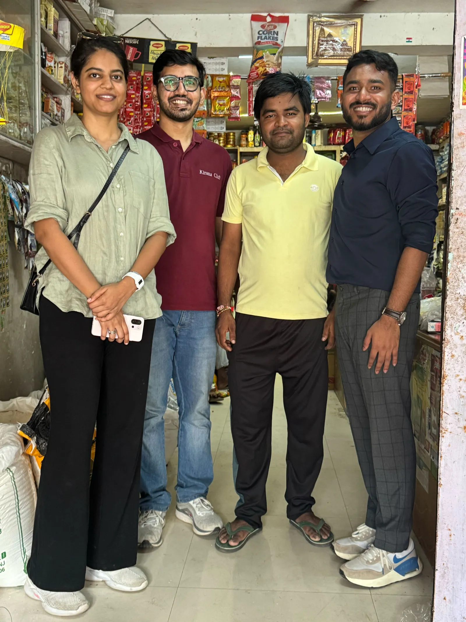 Kirana shop visit, UP